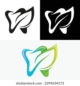 Dental Health Tooth Dentist Nature Logo