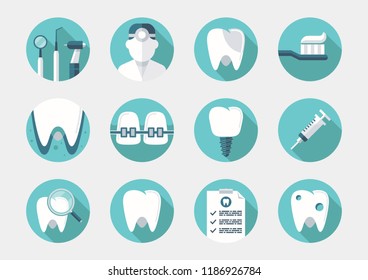 Dental Healthcare Icons