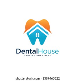Dental House Logo - Vector logo template