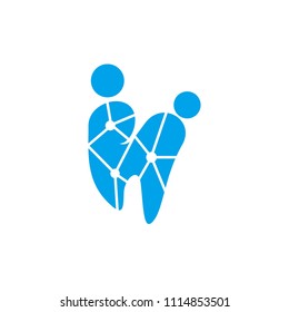 dental human logo template