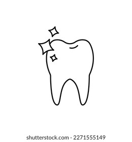 dental, human teeth vector icon