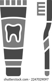 Dental Hygiene vector icon. Can be used for printing, mobile and web applications.