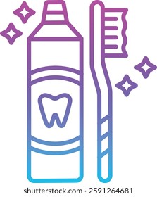 Dental Hygiene vector icon. Can be used for printing, mobile and web applications.