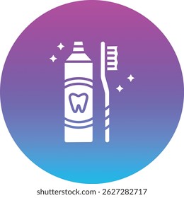 Dental Hygiene vector icon. Can be used for printing, mobile and web applications.