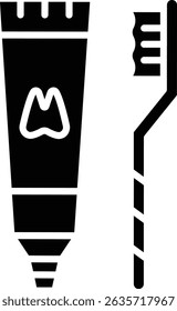 Dental Hygiene vector icon. Can be used for printing, mobile and web applications.