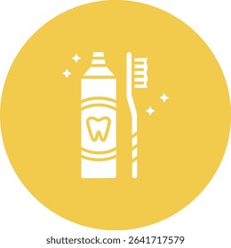 Dental Hygiene vector icon. Can be used for printing, mobile and web applications.
