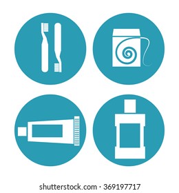 Dental icon design 