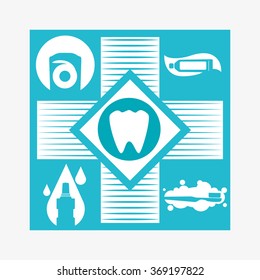 Dental icon design 