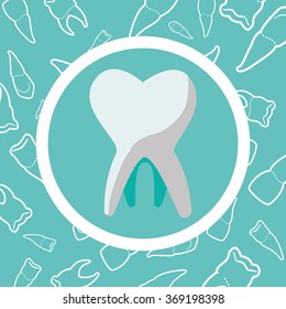 Dental icon design 