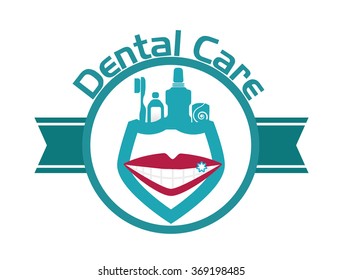 Dental icon design 