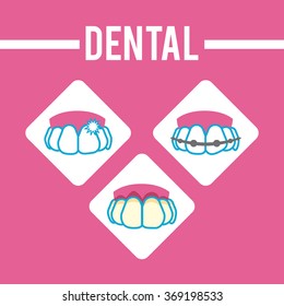 Dental icon design 