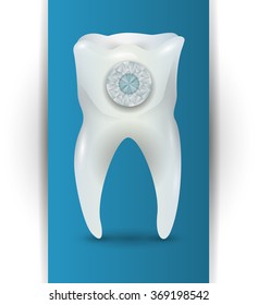 Dental icon design 