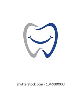 Dental icon design template vector isolated illustration
