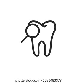 Dental icon, isolated Dental sign icon, vector illustration