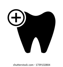 dental icon or logo isolated sign symbol vector illustration - high quality black style vector icons
