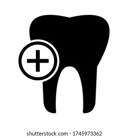 dental icon or logo isolated sign symbol vector illustration - high quality black style vector icons
