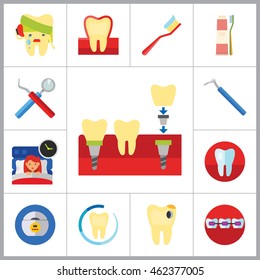 Dental Icon Set