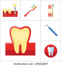 Dental Icon Set