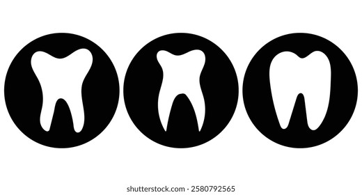 Dental icon set. symbol of dental icons, dentist, teeth, dentistry, orthodontic, tooth icon. Tooth health, dentist clinic isolated symbol. 