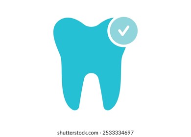 Dental icon. solid icon style. icon related to medical. health elements vector illustration