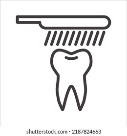 dental icon vector design template