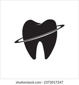 DISEÑO DE SÍMBOLO DE ILUSTRACIÓN DEL VECTOR DE ICONOS DENTAL