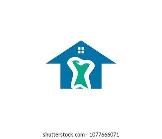 Dental Icon Vector Logo Template Illustration Design