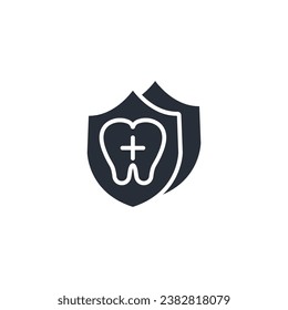 dental icon. vector.Editable stroke.linear style sign for use web design,logo.Symbol illustration.