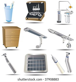 Dental icons, set 1