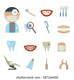 Dental Icons set