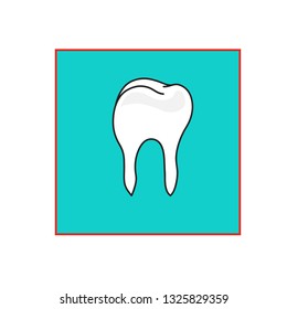 Dental  Icons   Theme for Logos and Labels   and Illustrations of Healthy Teeth Treatment 