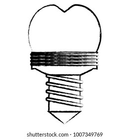 dental implant icon