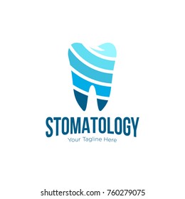 Dental implants symbol collection. Clean and bright designs. 