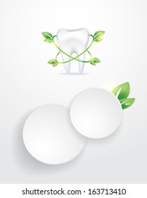 dental infographics background