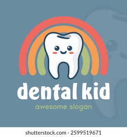 A dental kid logo design