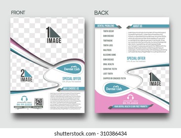 Dental Lab Flyer & Poster Template