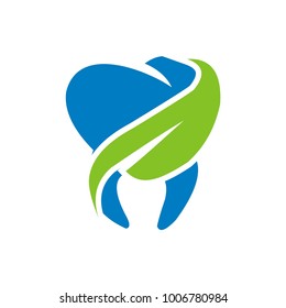 dental leaf logo