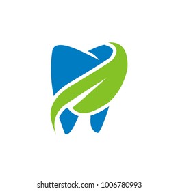 dental leaf logo