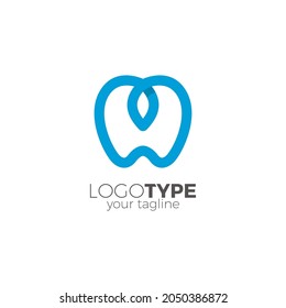 Dental Leaf Logo
simple and clean design