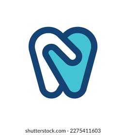 Modernes, einfaches und einfaches Logo