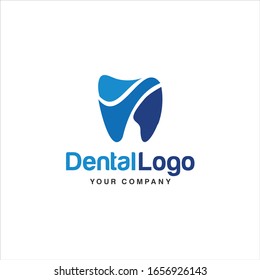 dental logo. Abstract dental symbol icon with modern design style,
Dentist Dental Care Medical, clinic, Idea logo design inspiration