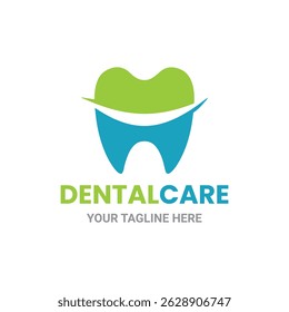 Logotipo dental - Logotipo del cuidado dental