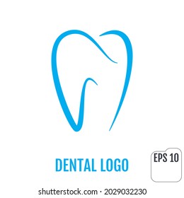 Dental logo. Dental clinic icon design. Tooth