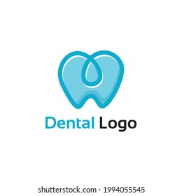 dental logo concept, eps 10 editable logo