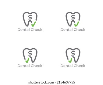 Dental Logo Concept sign icon symbol Design with Letter S. Creative Dentist Logo. Vector illustration logo template