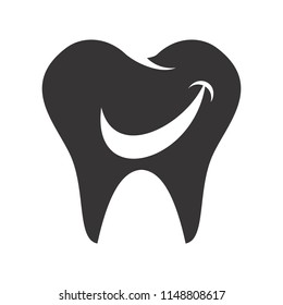 Dental logo. Dentist Icon. Orthodontic symbol. Vector eps 08.