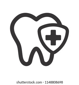 Dental logo. Dentist Icon. Orthodontic symbol. Vector eps 08.