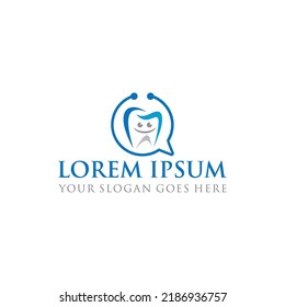 dental logo , dentist logo vector