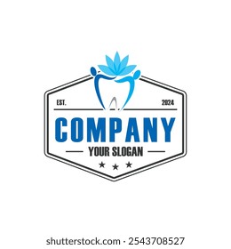 dental logo , dentist logo vector