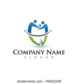 dental logo desain